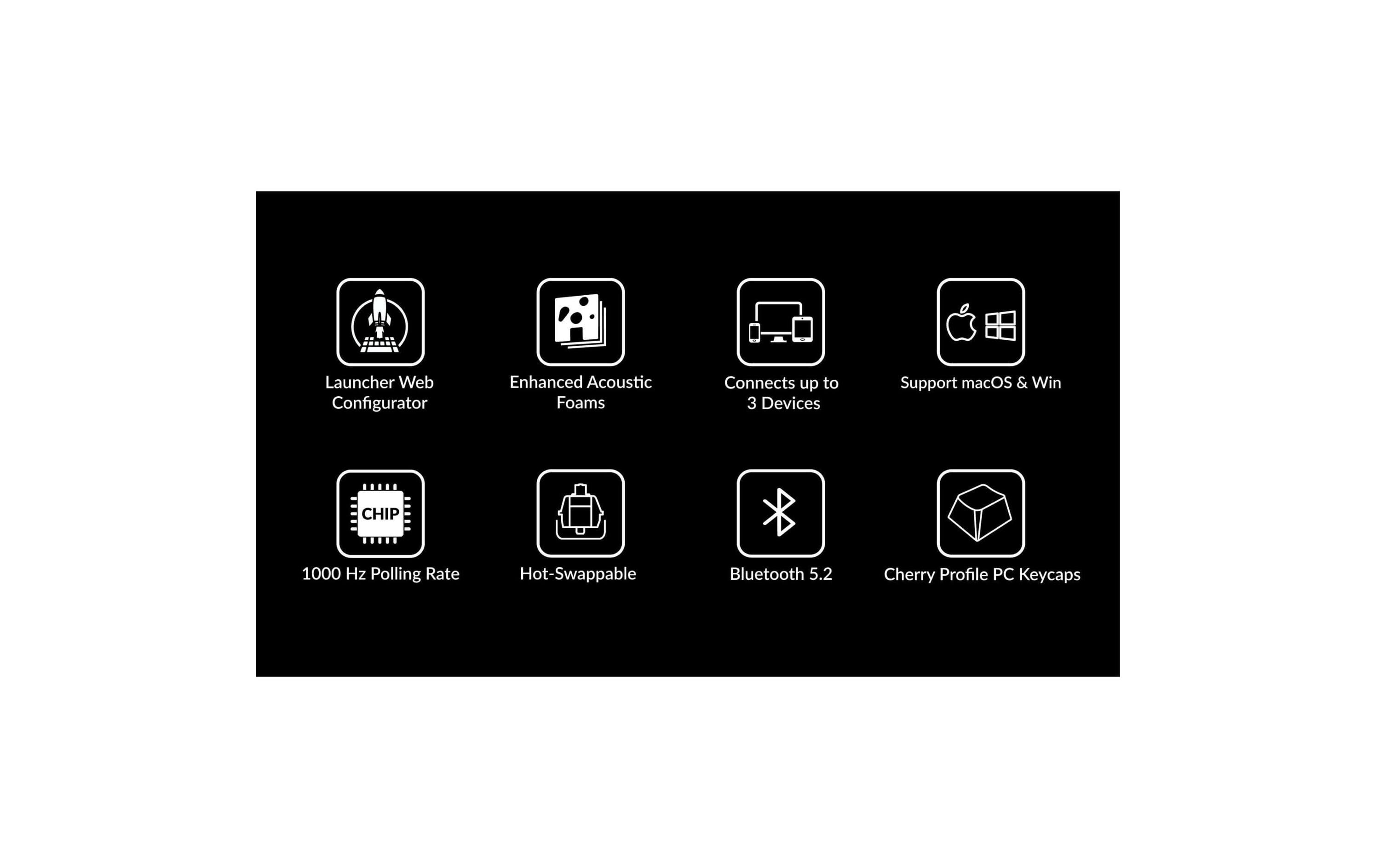 Keychron Gaming-Tastatur K4 QMK Version 3 Red Switch