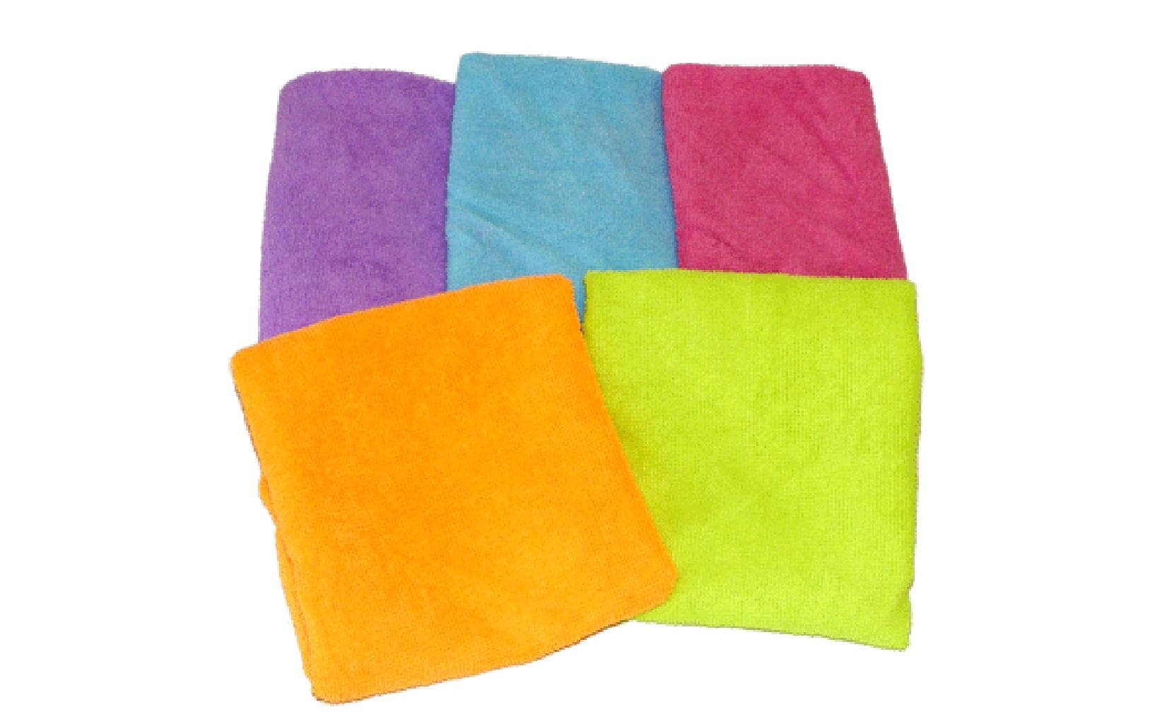 Sauber Meister Mikrofasertuch Gross 5 Stück, 38 cm x 40 cm Sauber Meister Mikrofasertuch Gross 5 Stück, 38 cm x 40 cm