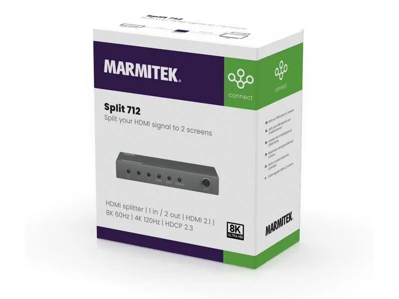 Marmitek Verteiler Split 712 UHD 4K HDMI Marmitek Verteiler Split 712 UHD 4K HDMI
