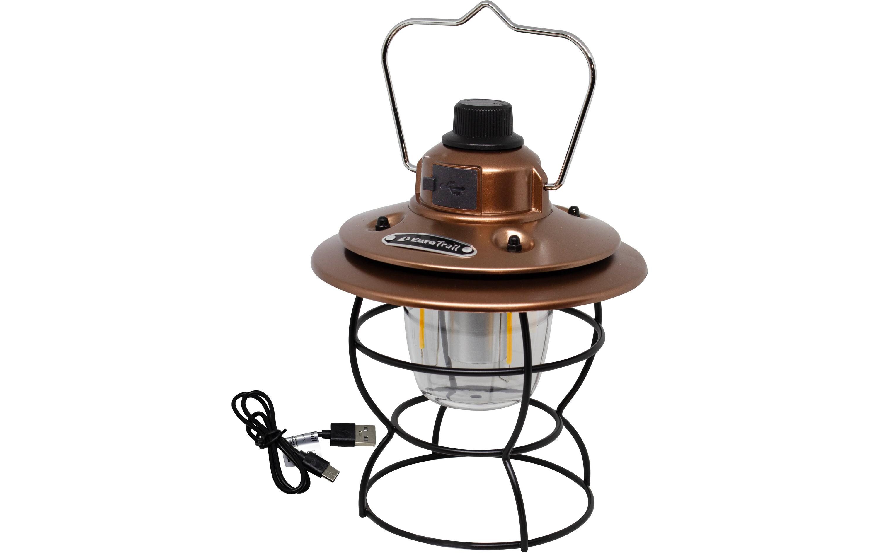 Eurotrail Orix Wiederaufladbare Akku-Campinglampe Kupfer