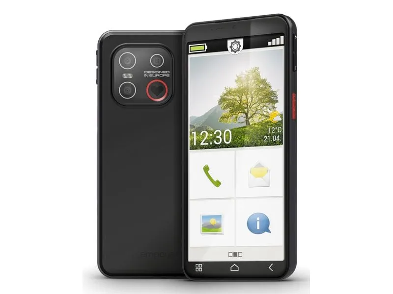 Emporia Smart.7 lite 13.8 cm 4G USB Typ-C 6 GB 128 GB Schwarz
