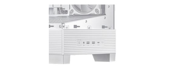 ASUS PC-Gehäuse A31 Plus TG ARGB Weiss