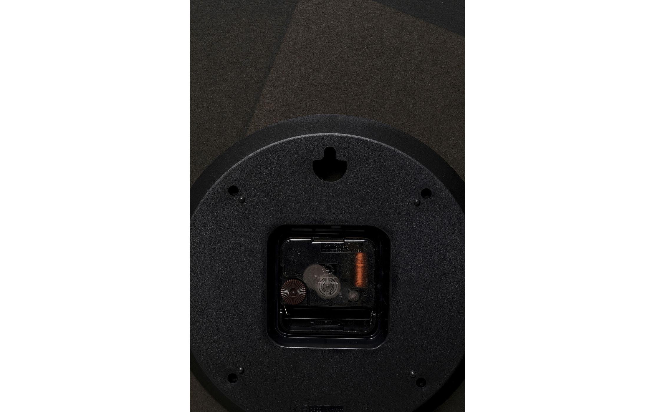 Kare Wanduhr Milk Bar 60 cm, Gold/Schwarz