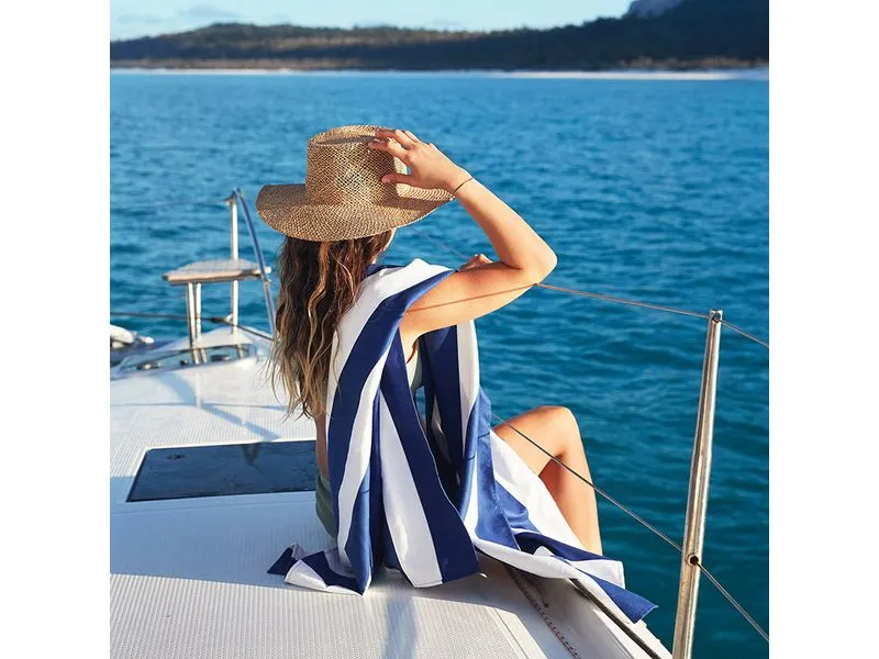 Dock & Bay Strandtuch Cabana XL, Whitsunday Blue