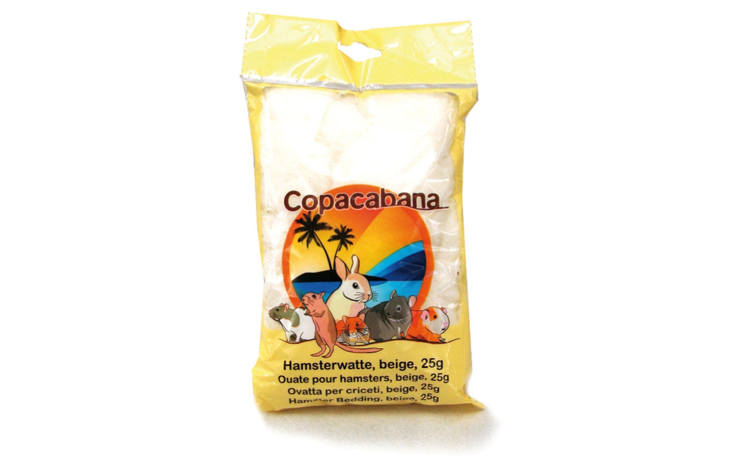 Copacabana Hamsterwatte Beige, 25 g Copacabana Hamsterwatte Beige, 25 g