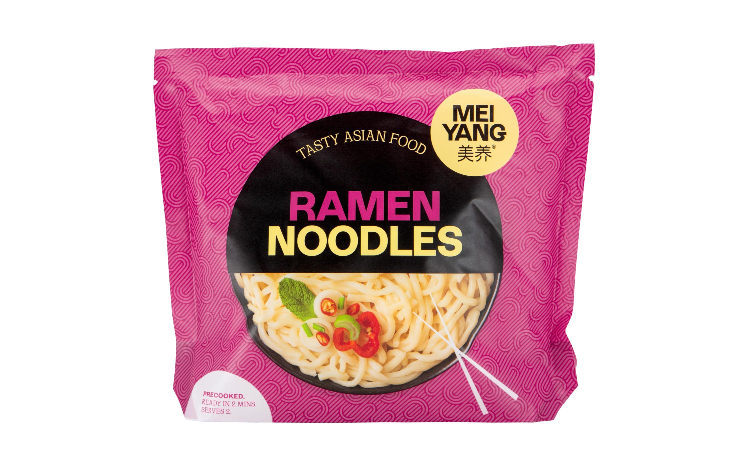 Mei Yang Ramen Noodles precooked 2 x 150 g Mei Yang Ramen Noodles precooked 2 x 150 g