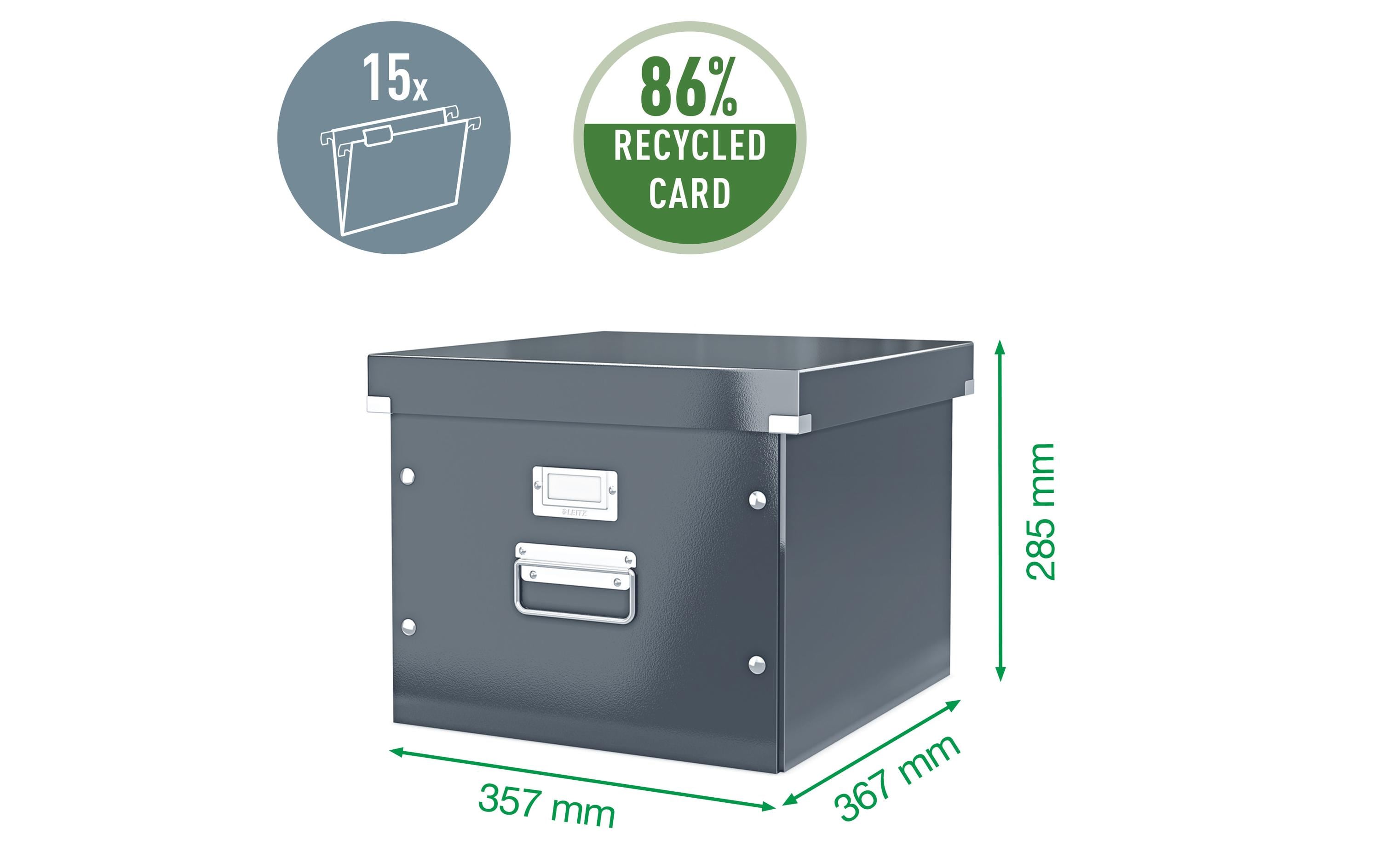 Leitz Zubehör Hängeregister Click & Store Hänngemappenbox, Schwarz