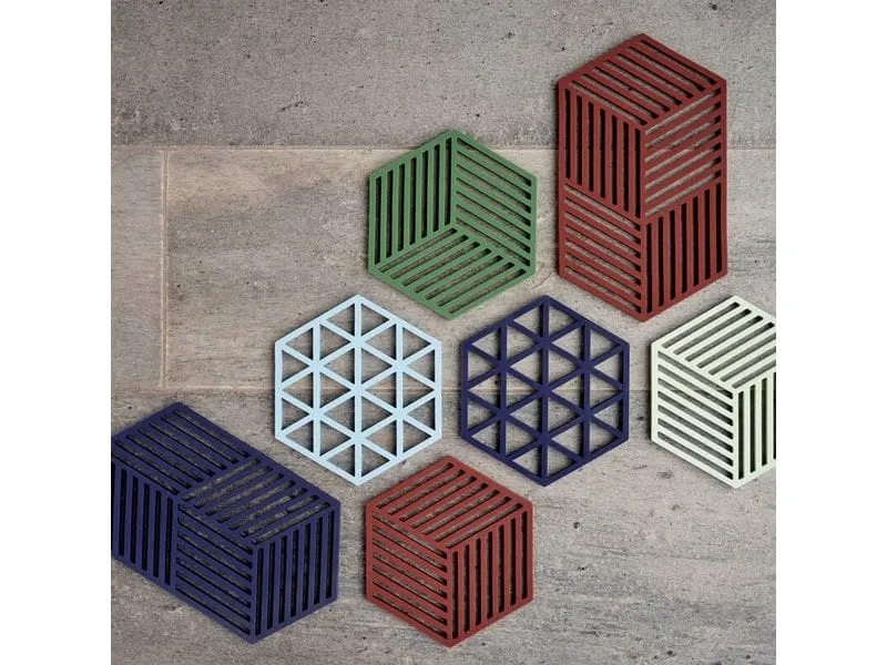 Zone Denmark Topfuntersetzer Triangles Nachtblau