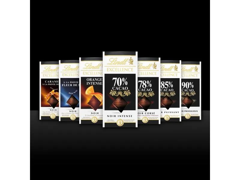 Lindt Tafel Excellence Dunkel 100% Kakao 50 g