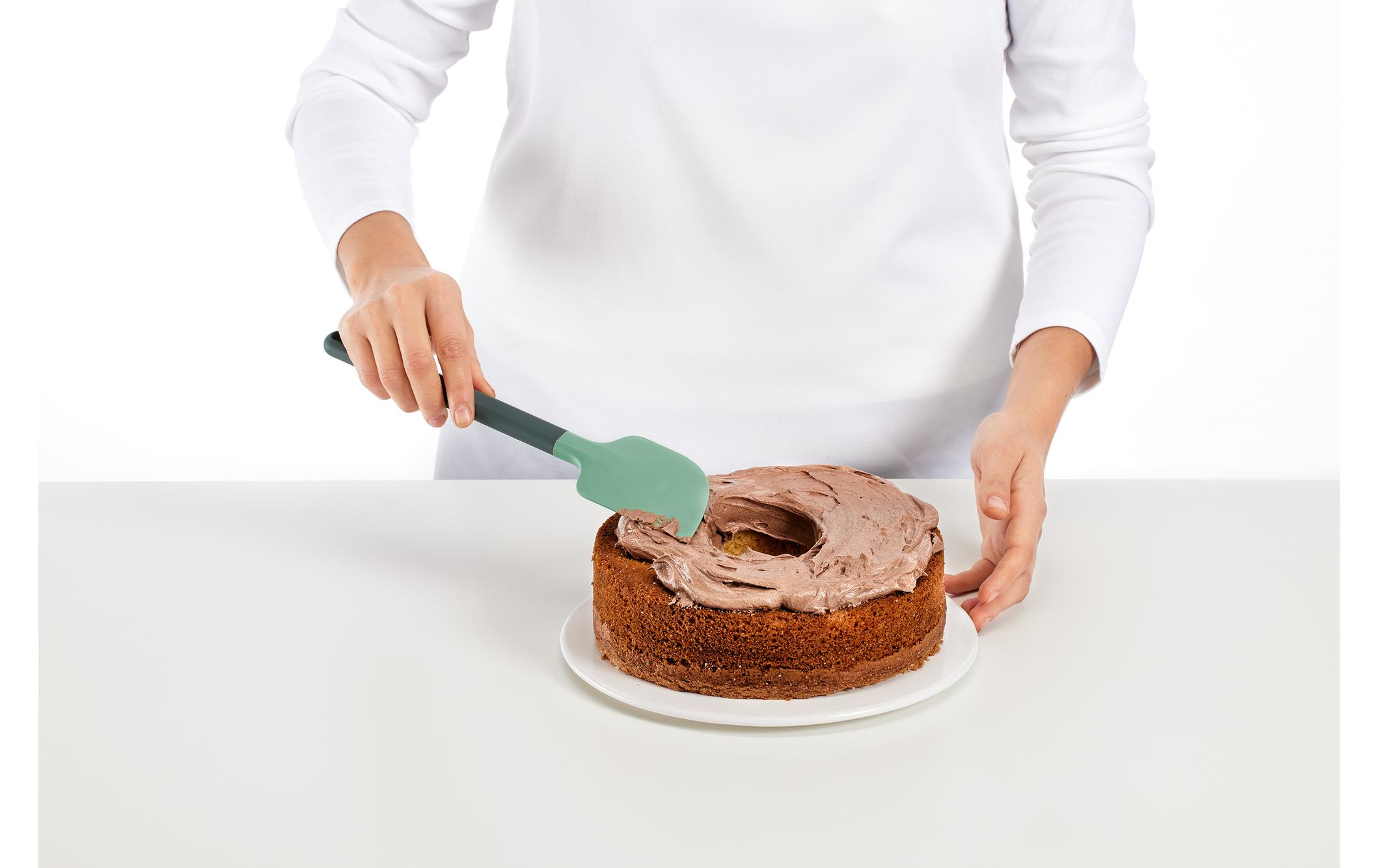 Lékué Teigschaber ABS/Silikon, Grün/Schwarz