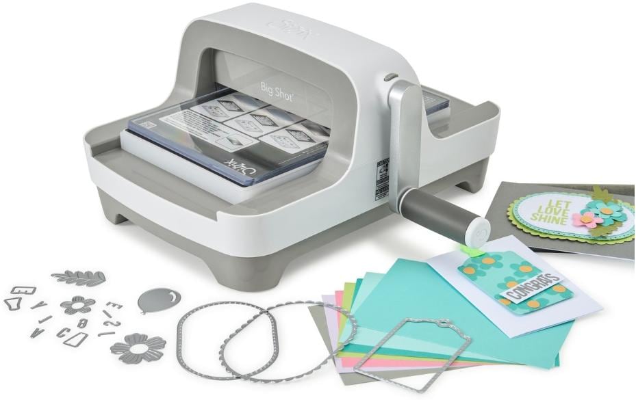 Sizzix Stanz- und Prägemaschine Big Shot A5 Starter-Kit Sizzix Stanz- und Prägemaschine Big Shot A5 Starter-Kit