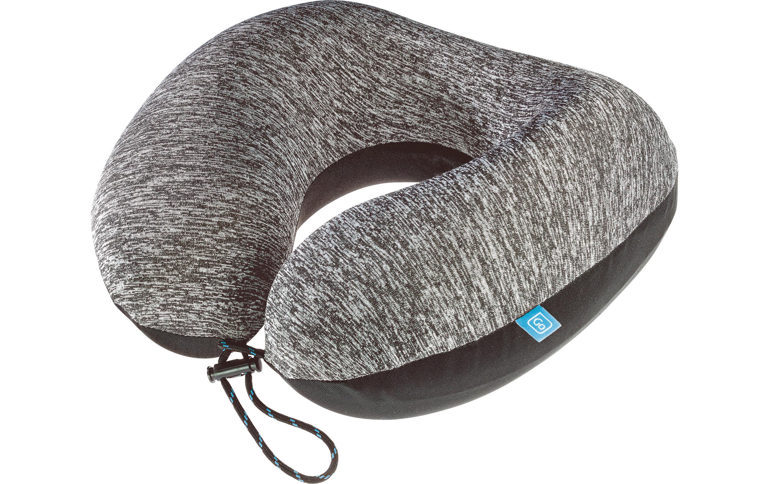 GOTravel Reisekissen Memory ZZZs Blau/Grau