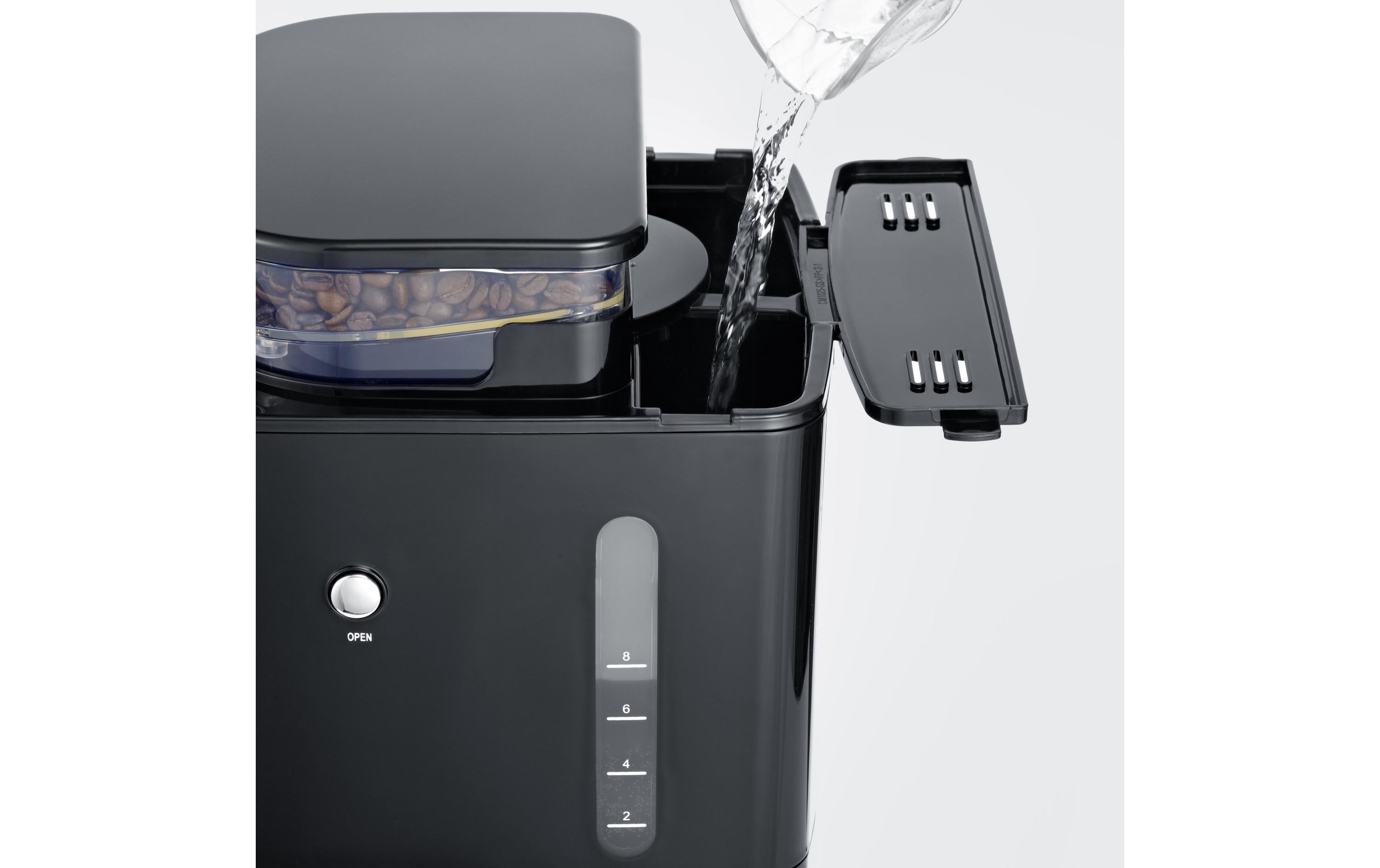 Severin Filterkaffeemaschine KA 4814 Schwarz/Silber