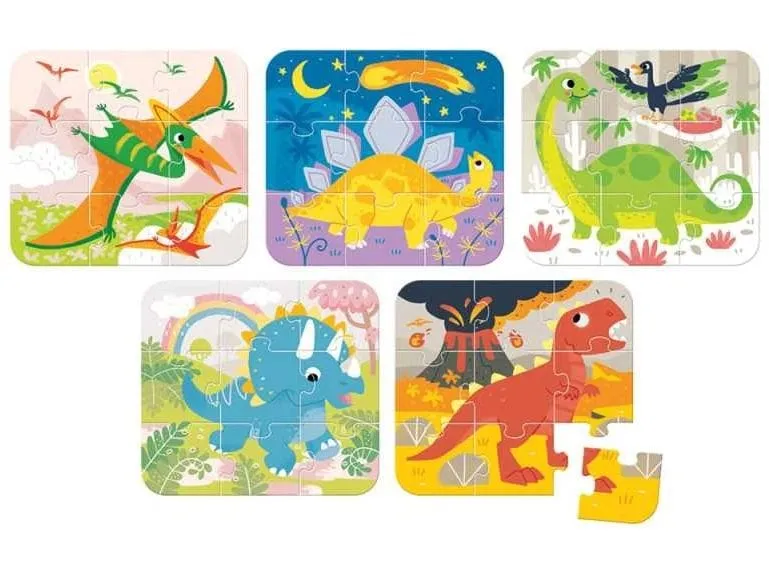 Banana Panda Puzzle On-the-Go Dinosaurier