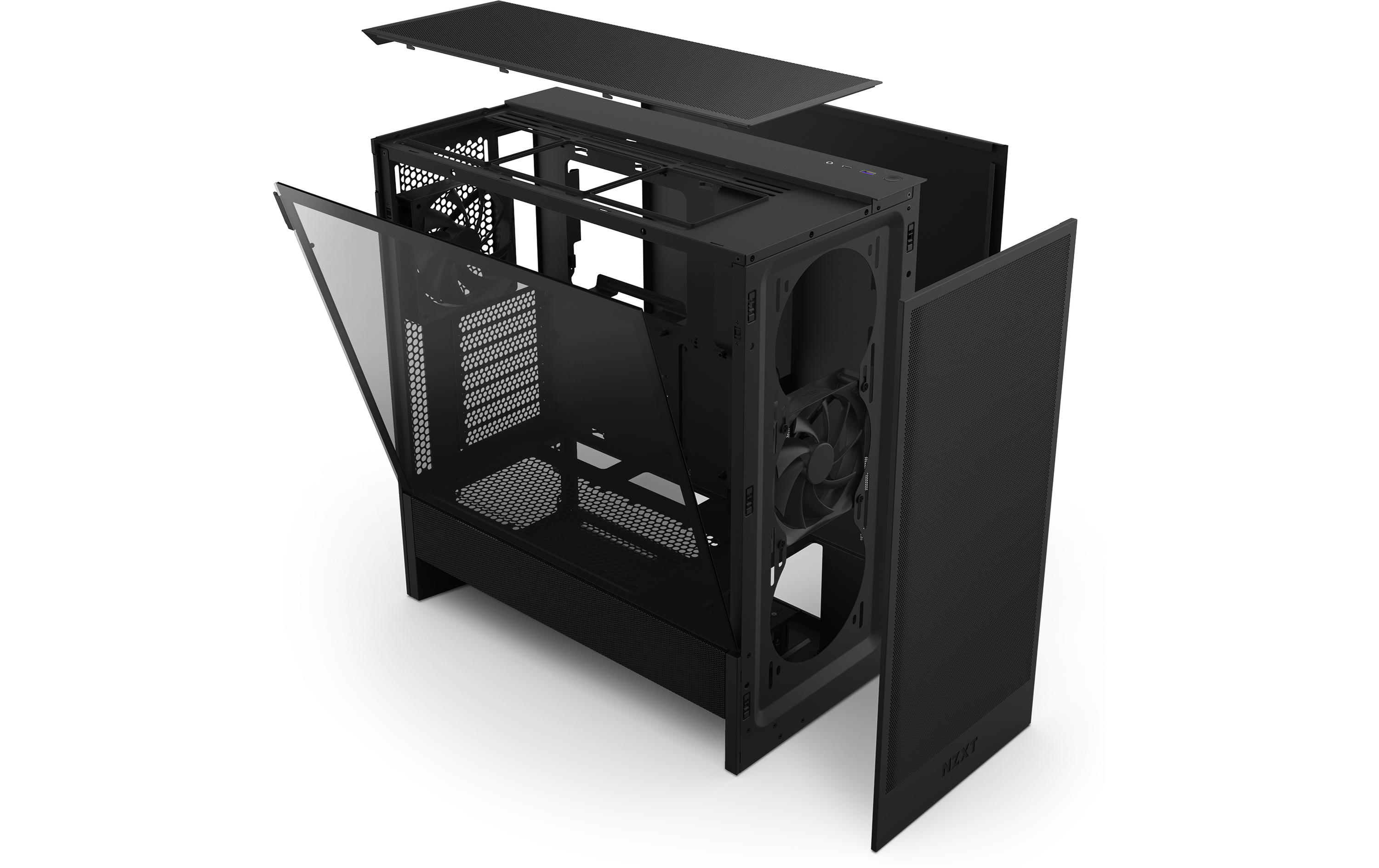 NZXT PC-Gehäuse H5 Flow Weiss