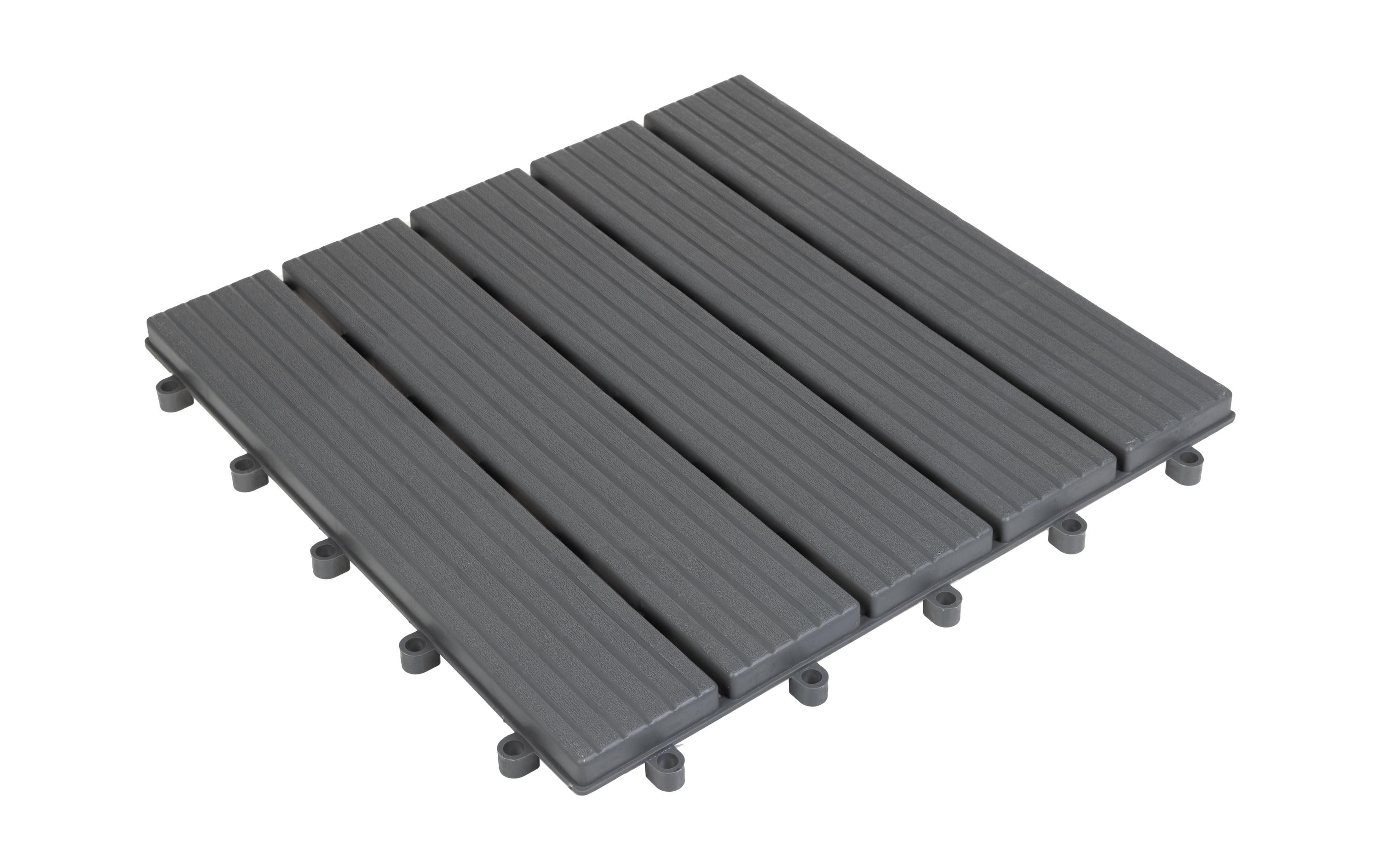 COCON Balkon-& Terrassenplatten Grau, 30 x 30 cm, 6 Stück COCON Balkon-& Terrassenplatten Grau, 30 x 30 cm, 6 Stück