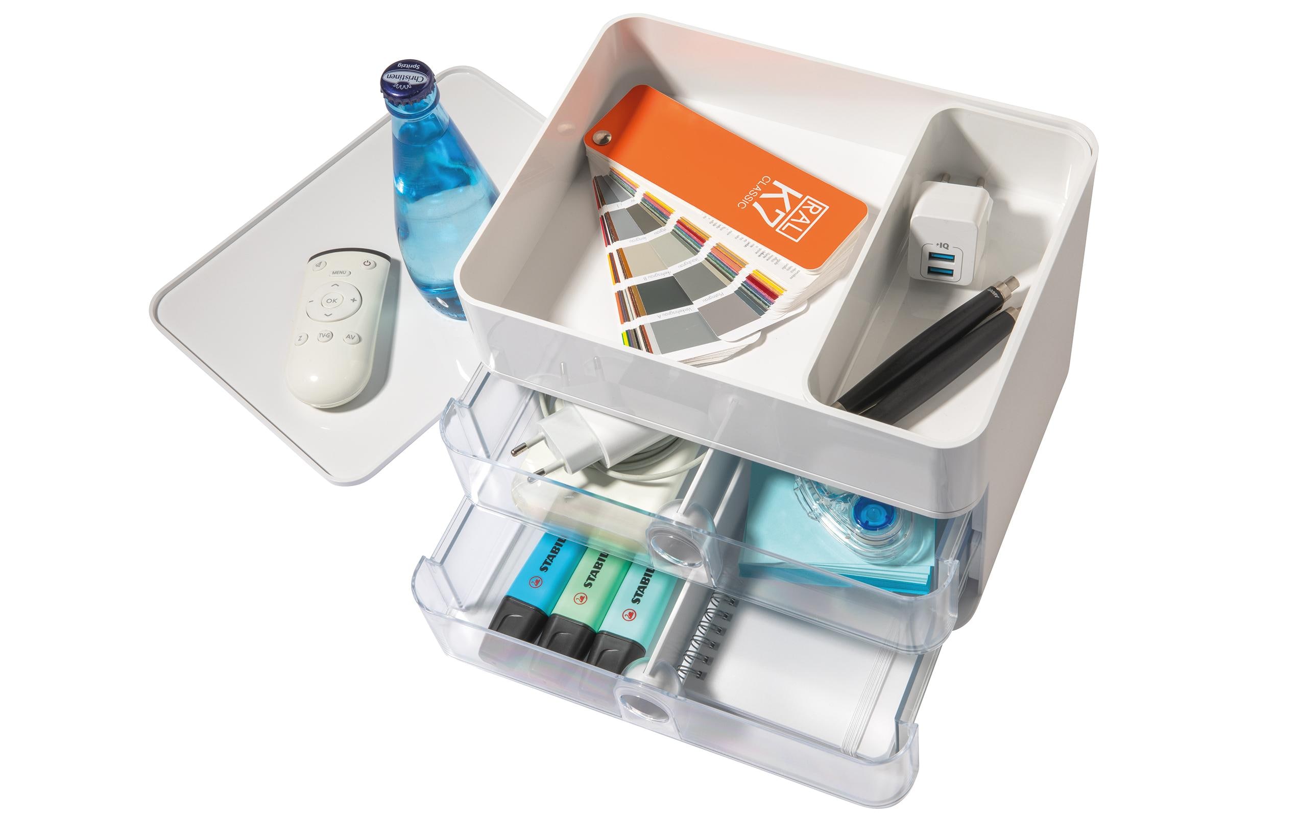 HAN Schubladenbox Allison Smart-Box Plus 2 Schubladen, Grau HAN Schubladenbox Allison Smart-Box Plus 2 Schubladen, Grau