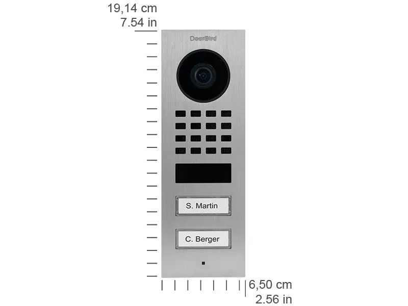 Doorbird IP Türstation D1102V Aufputz