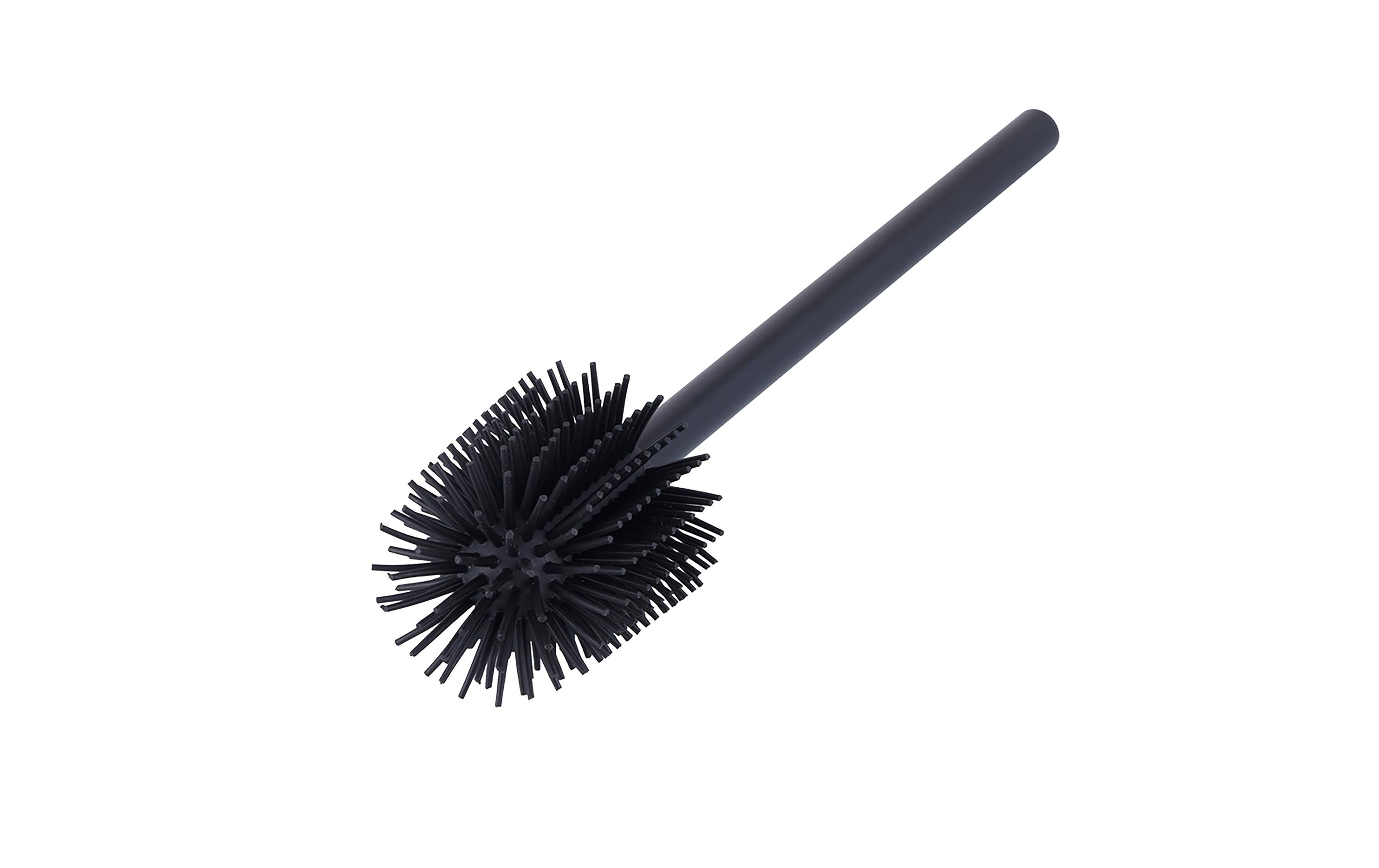 COCON Toilettenbürste mit Gummikopf Schwarz
