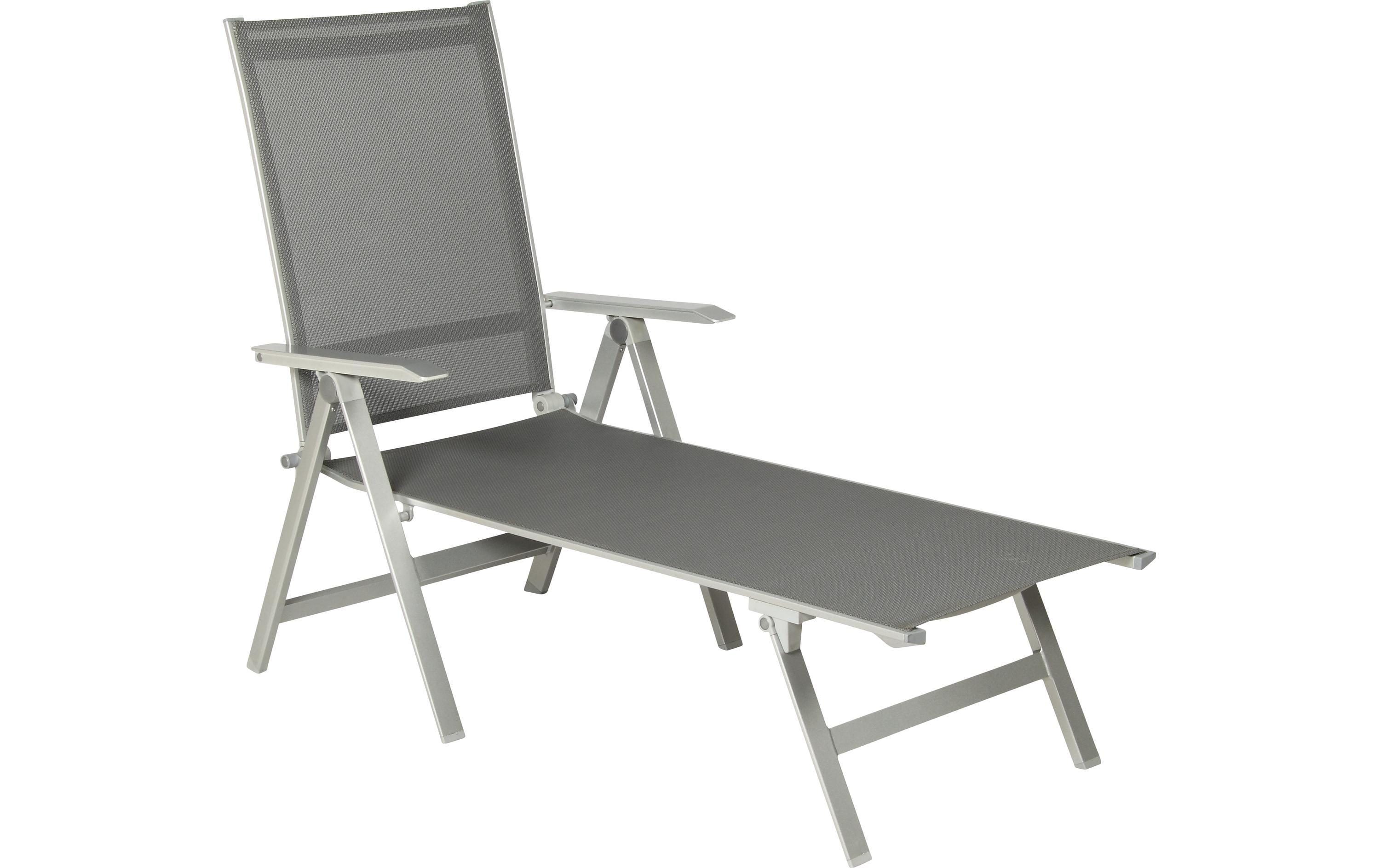 Acamp Liegestuhl Urban Hellgrau Acamp Liegestuhl Urban Hellgrau