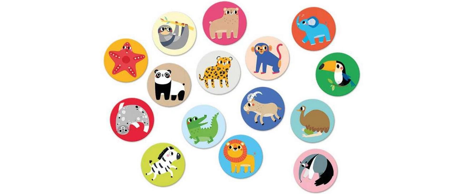 Banana Panda Memory On-the-Go Wild Animals