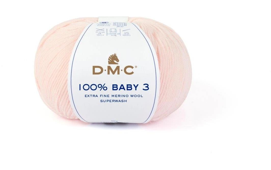 DMC Wolle 100% Baby 3 Rosa