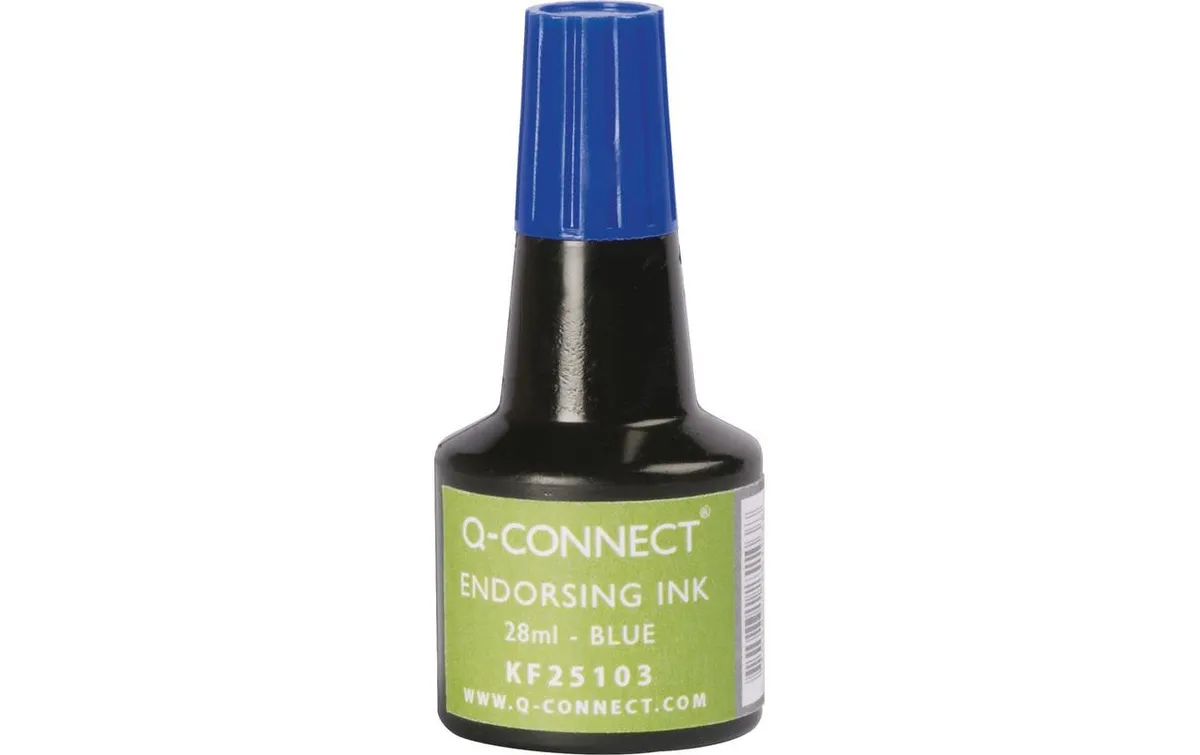 CONNECT Stempelfarbe 28 ml, Blau CONNECT Stempelfarbe 28 ml, Blau