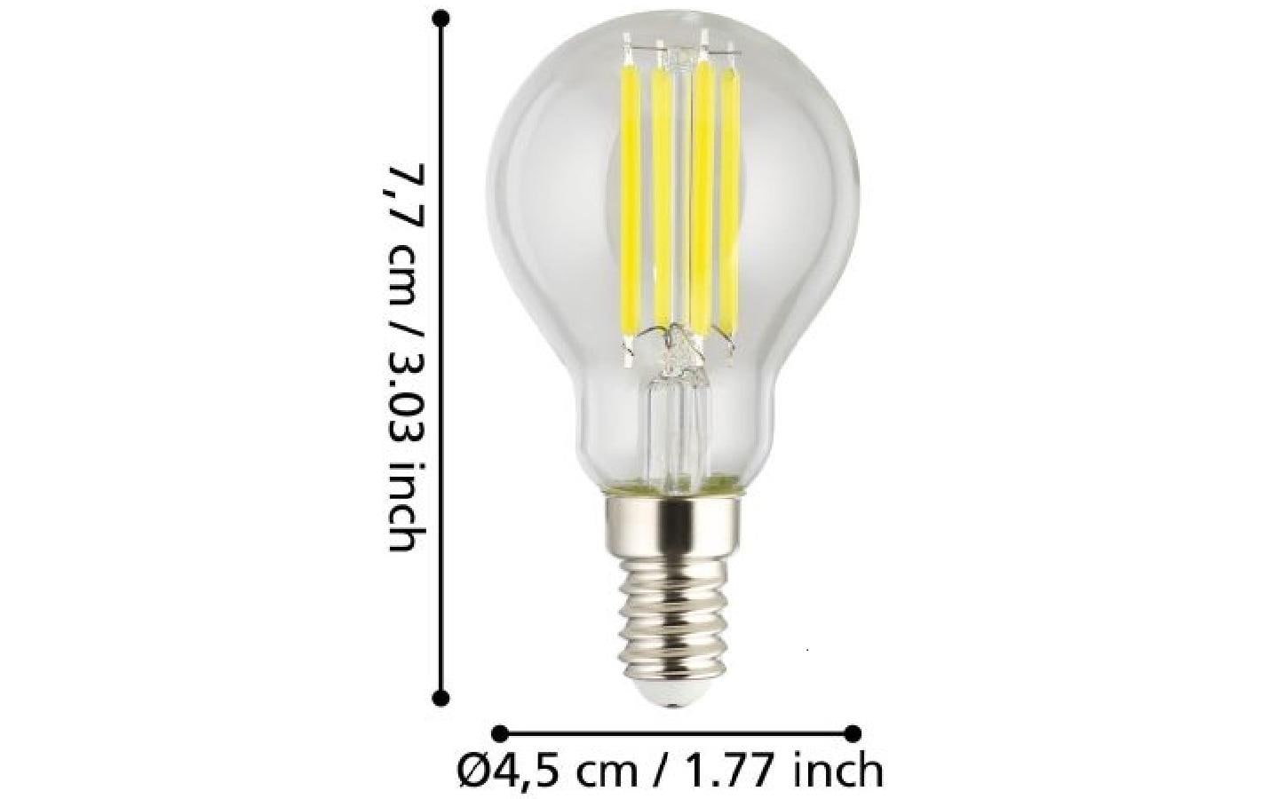 EGLO Leuchten Lampe 2.2 W E14 Warmweiss