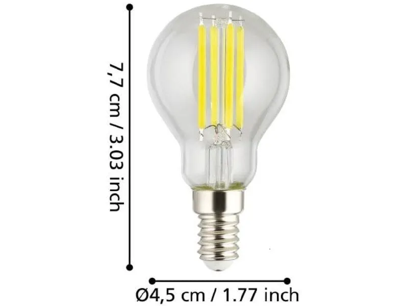 EGLO Leuchten Lampe 2.2 W E14 Warmweiss EGLO Leuchten Lampe 2.2 W E14 Warmweiss