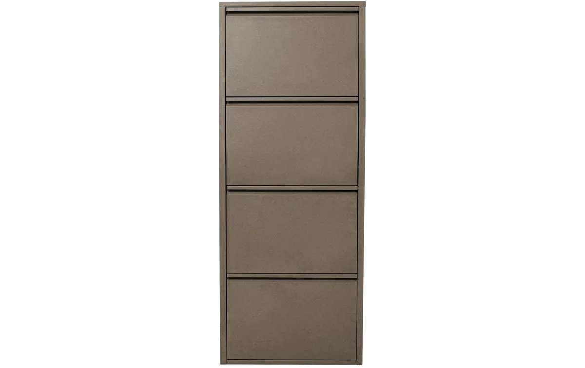 Kare Schuhschrank Caruso 4, Taupe Kare Schuhschrank Caruso 4, Taupe