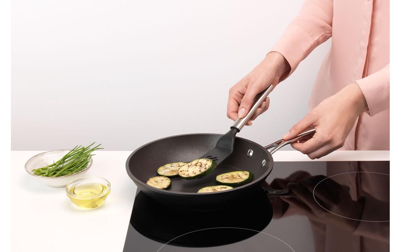 Brabantia Pfannenwender Profile Line Schwarz/Silber