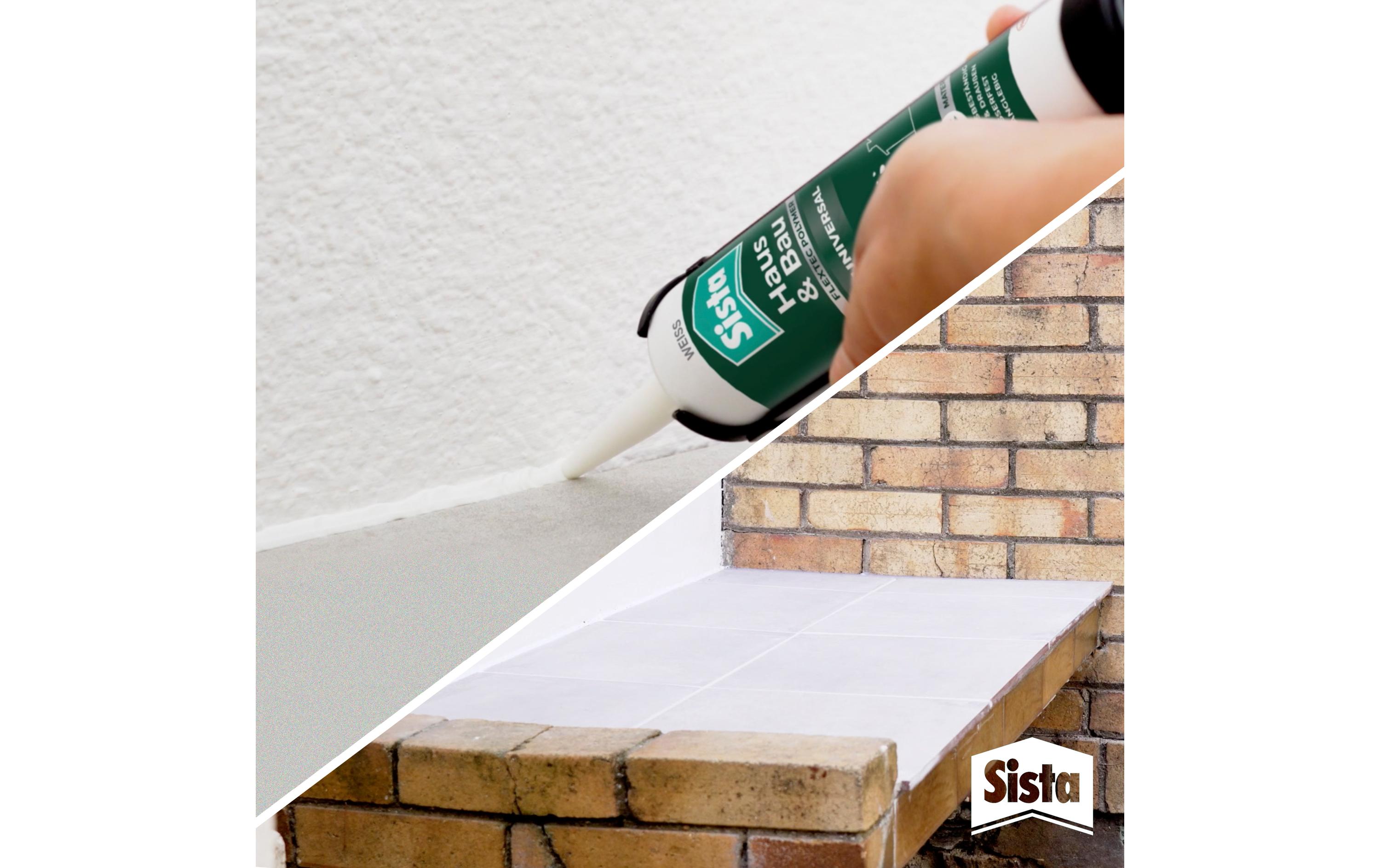 Sista Dichtmasse Haus & Bau Universal Transparent, 280 ml