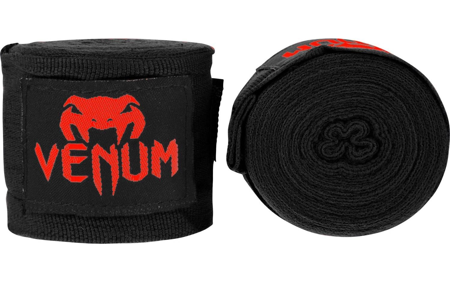 Venum Kontact Boxing Handwraps 2.5 m, Rot/Schwarz