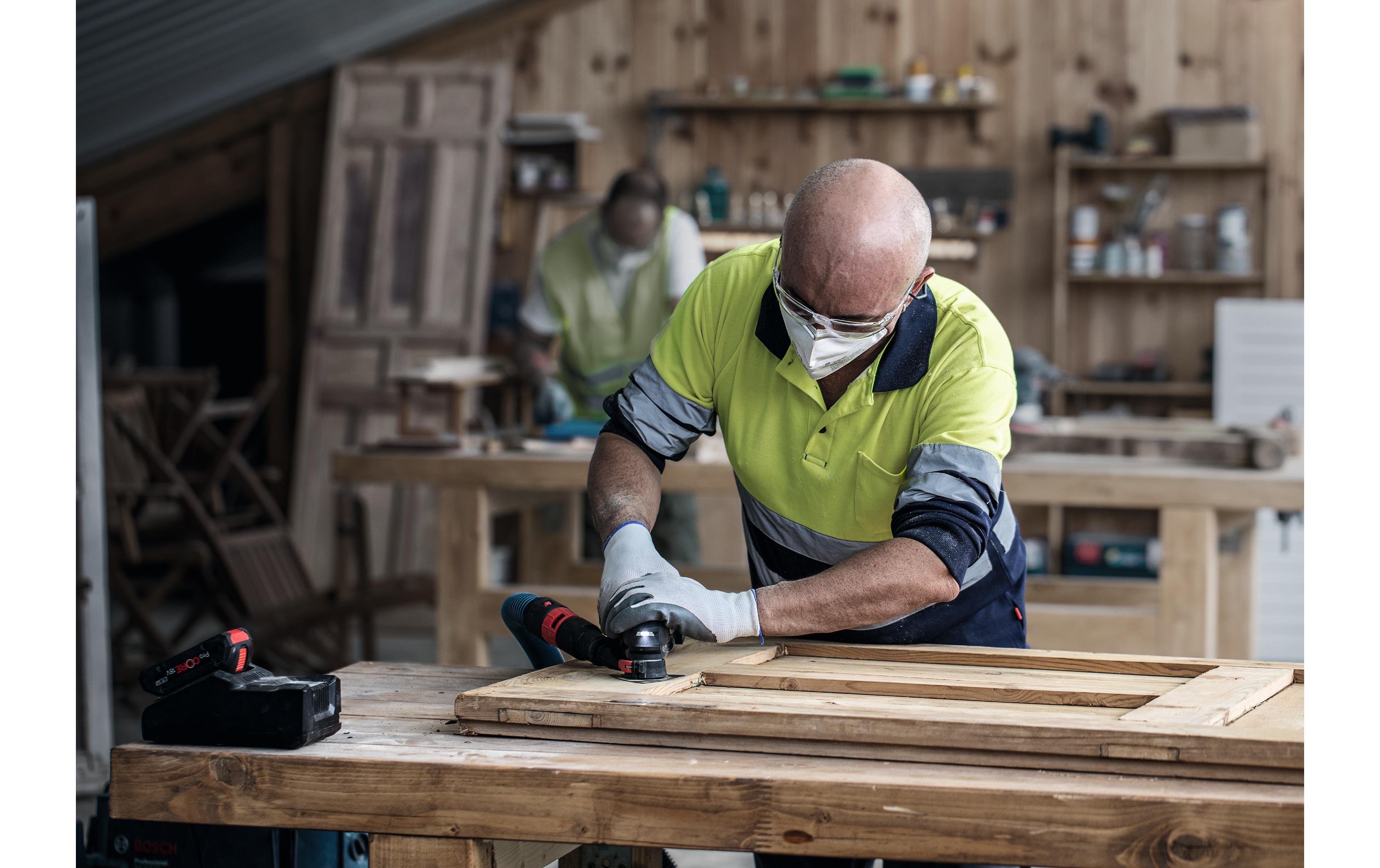 Bosch Professional Schleifplatte Expert Starlock MAVZ 116 RT10, 116 mm, Carbide