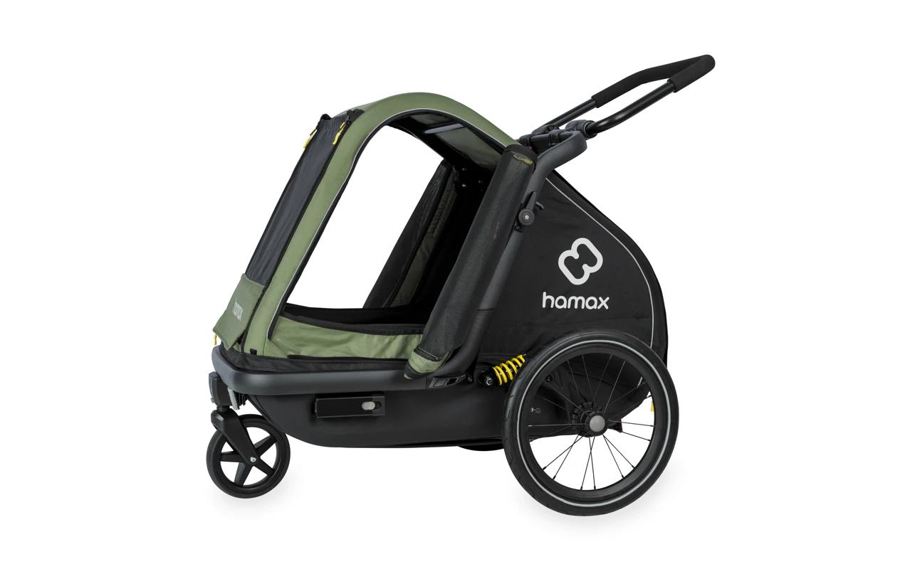 Hamax Veloanhänger Dog Trailer Pluto M für Hunde bis 35 kg
