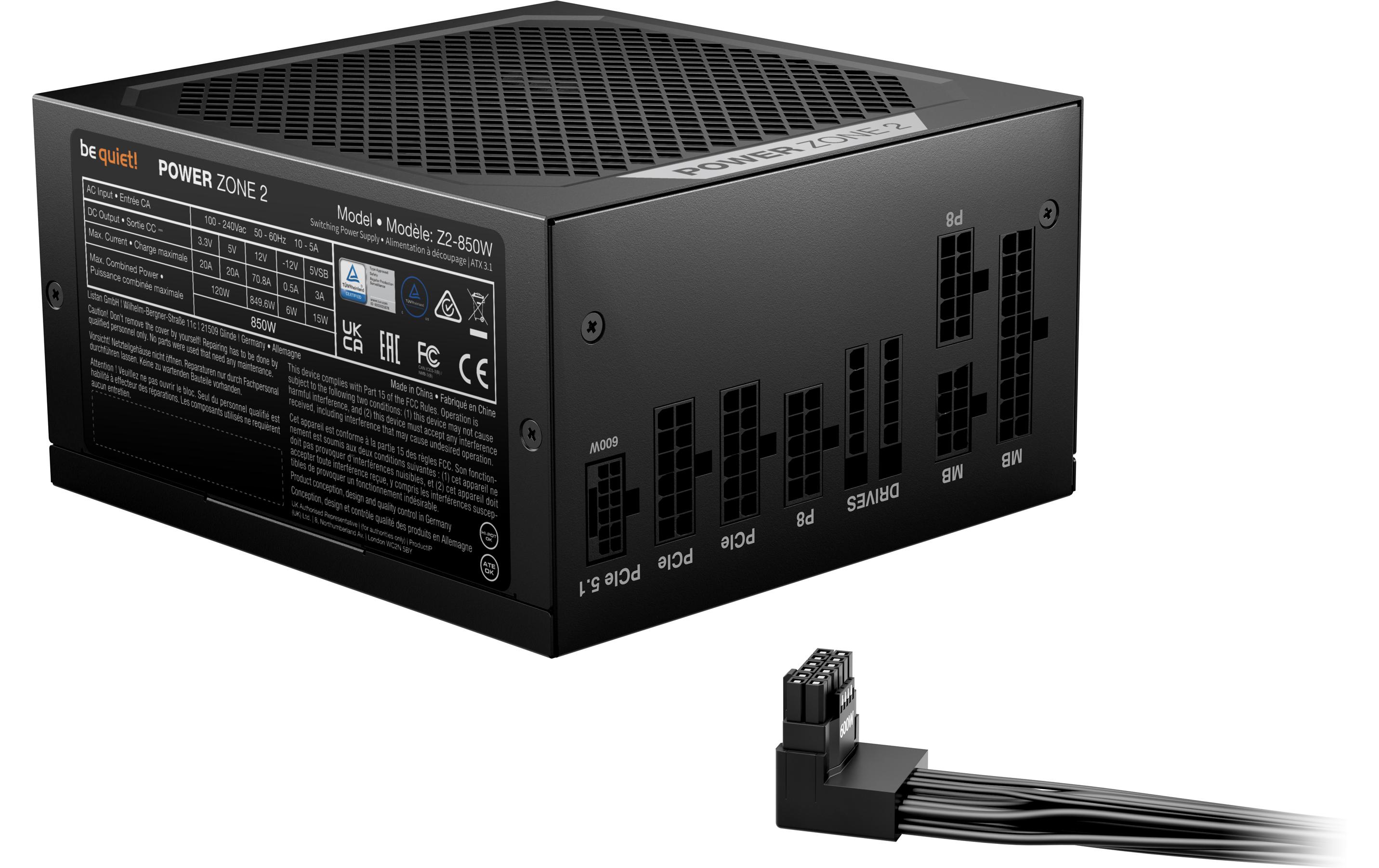 be quiet! Netzteil Power Zone 2 850 W
