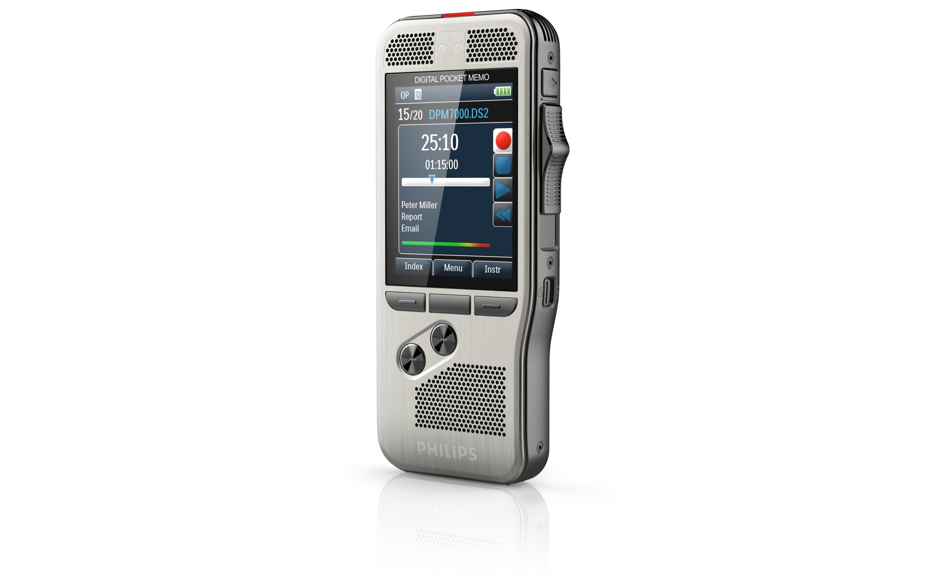 Philips Diktiergerät Digital Pocket Memo DPM7000