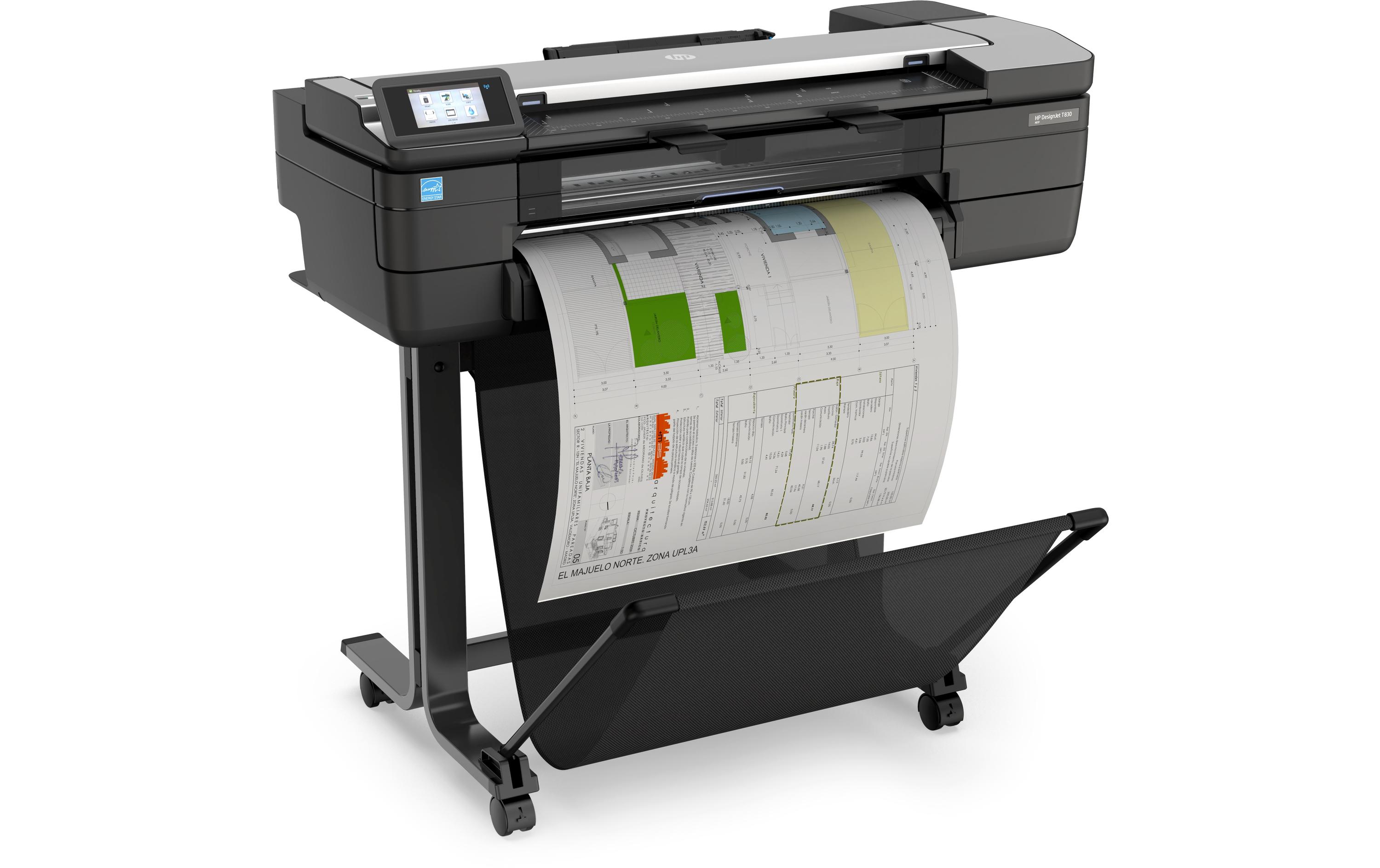 HP Grossformatdrucker DesignJet T830 - 24 HP Grossformatdrucker DesignJet T830 - 24
