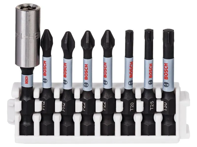 Bosch Professional Bit-Set Pick and Click Impact Control 8-teilig