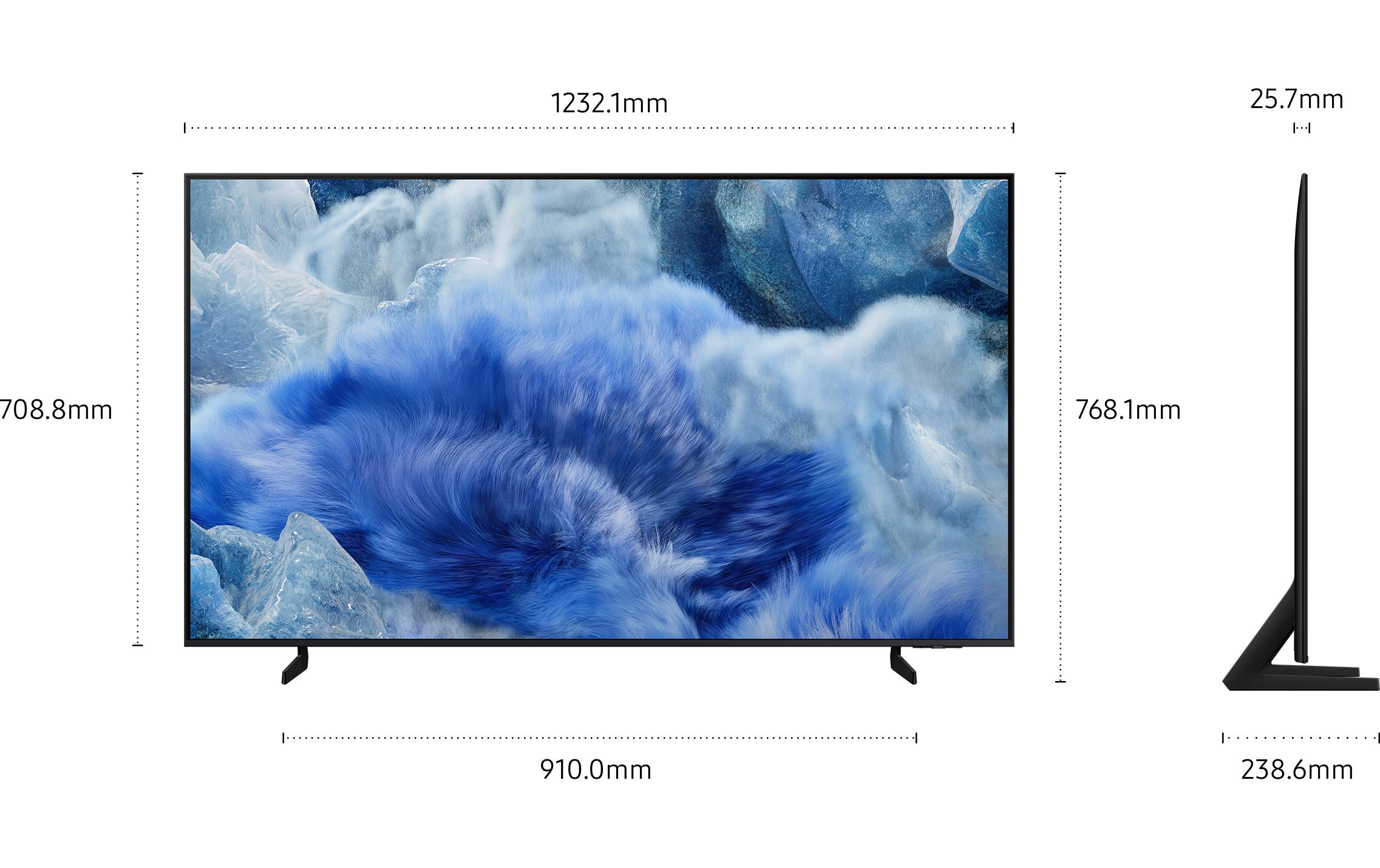 Samsung TV QE55Q8F 55'' Q8F QLED 4K AI TV, 2025