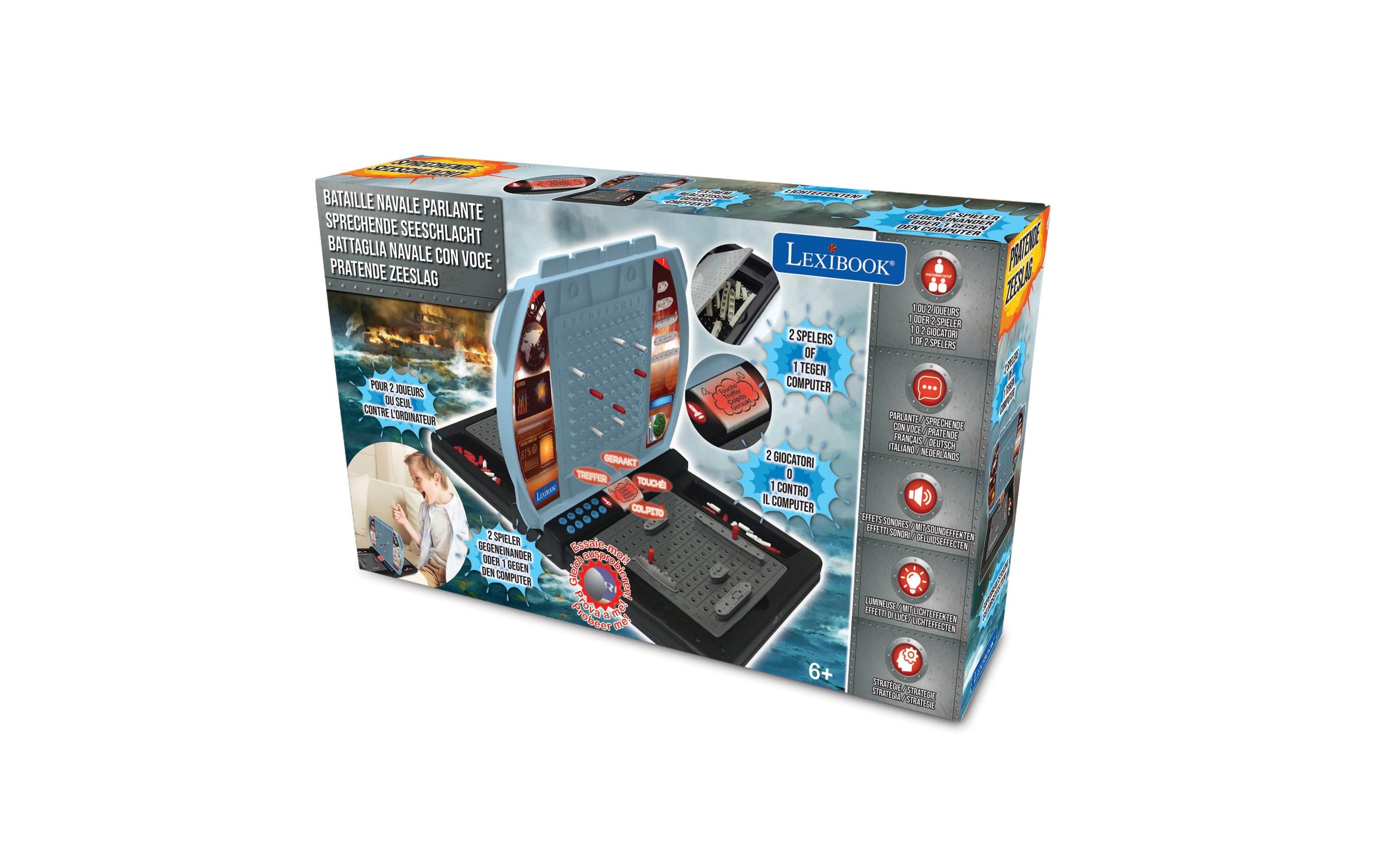 Lexibook Sprechende Seeschlacht DE/FR/IT/NL