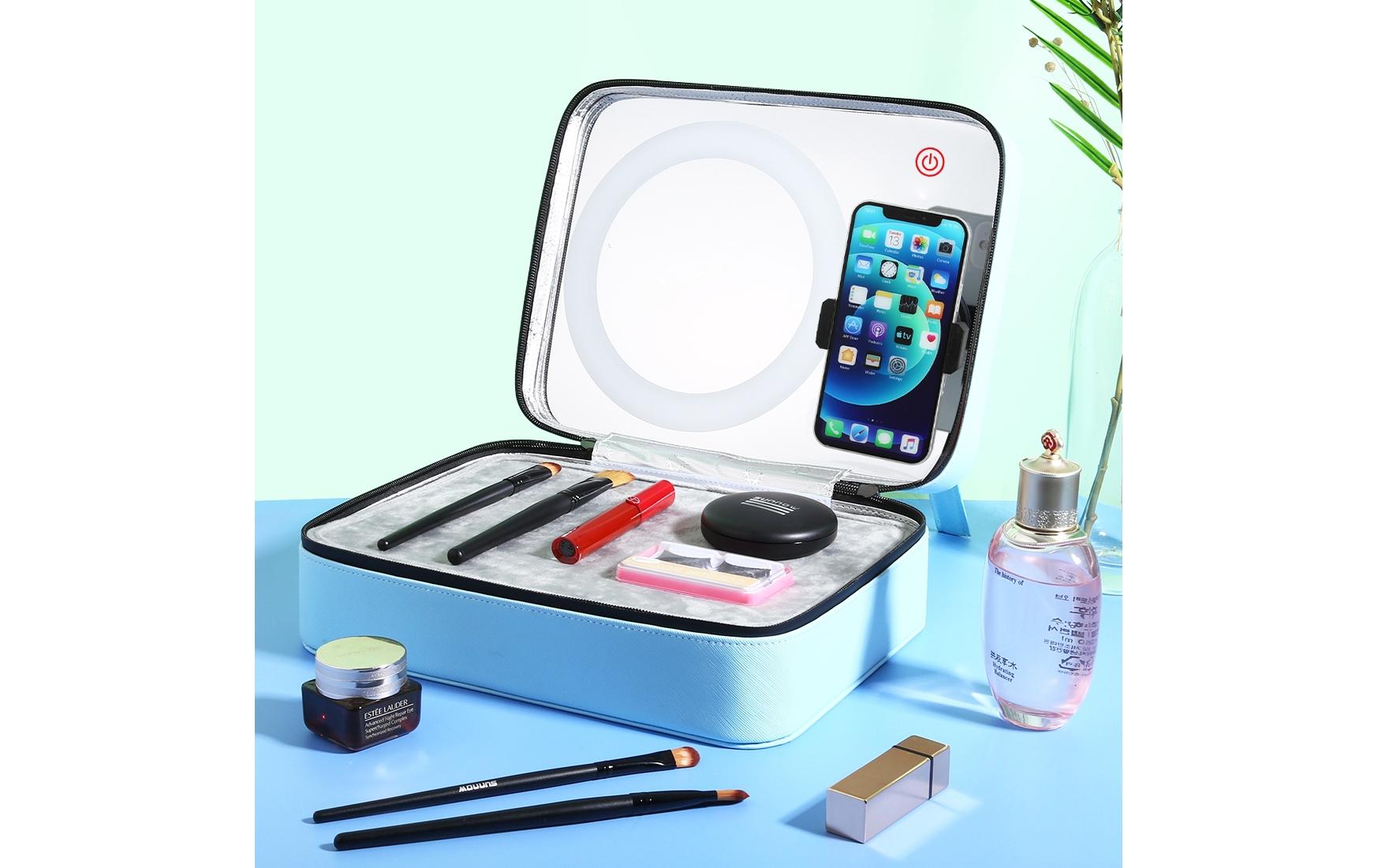 Puluz Kosmetikbox mit Ringlicht 20 cm