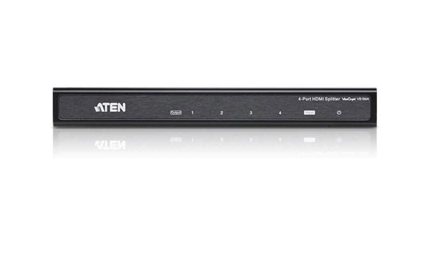 Aten 4-Port Signalsplitter VS184A HDMI – HDMI Aten 4-Port Signalsplitter VS184A HDMI – HDMI