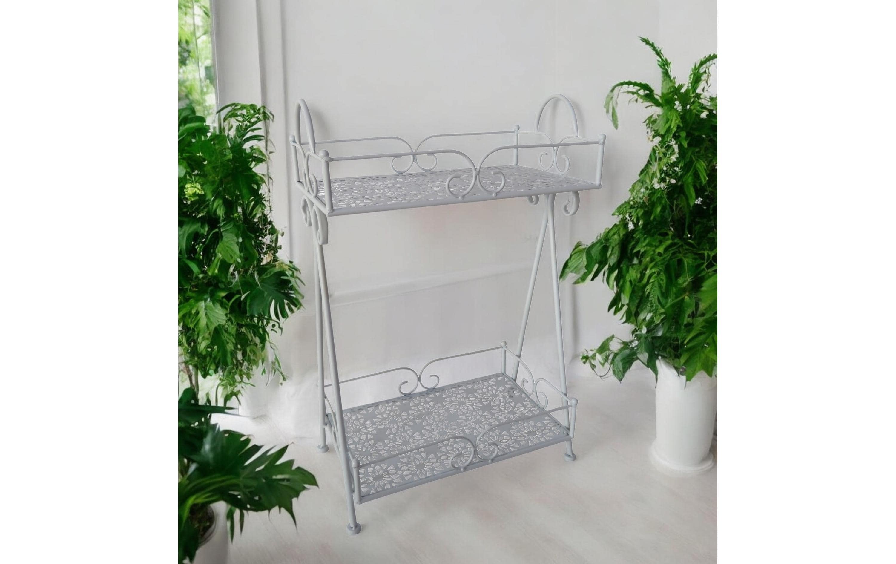 Dameco Pflanzenständer 62 cm, Weiss