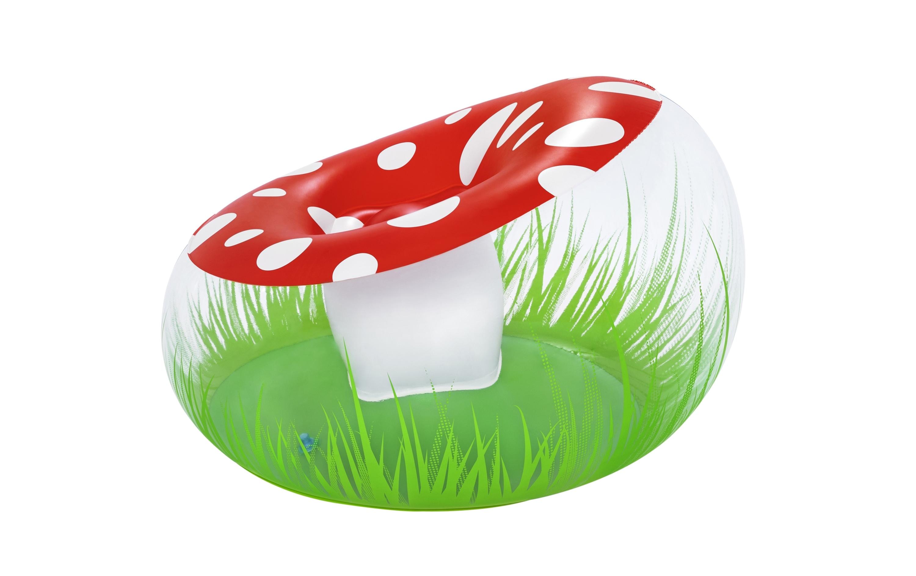 Bestway Aufblasbarer Sessel Fliegenpilz 112 x 112 cm