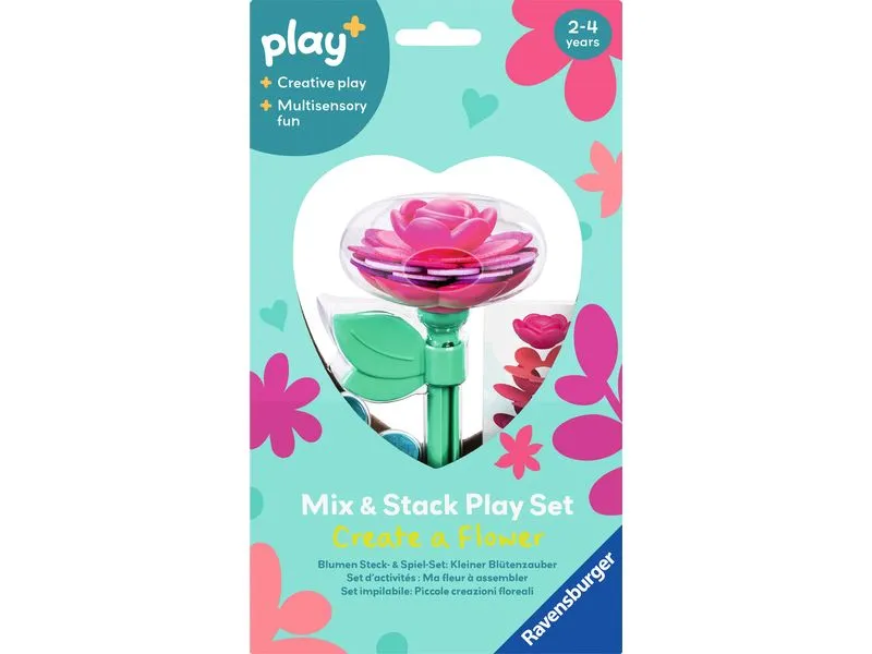 play+ Kleiner Blütenzauber rot