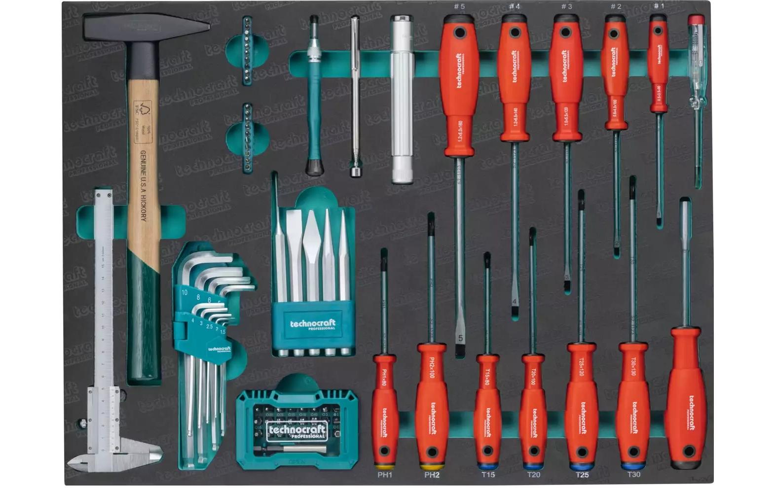 Technocraft Werkstattwagen ALLROUND 2.0 169-tlg.