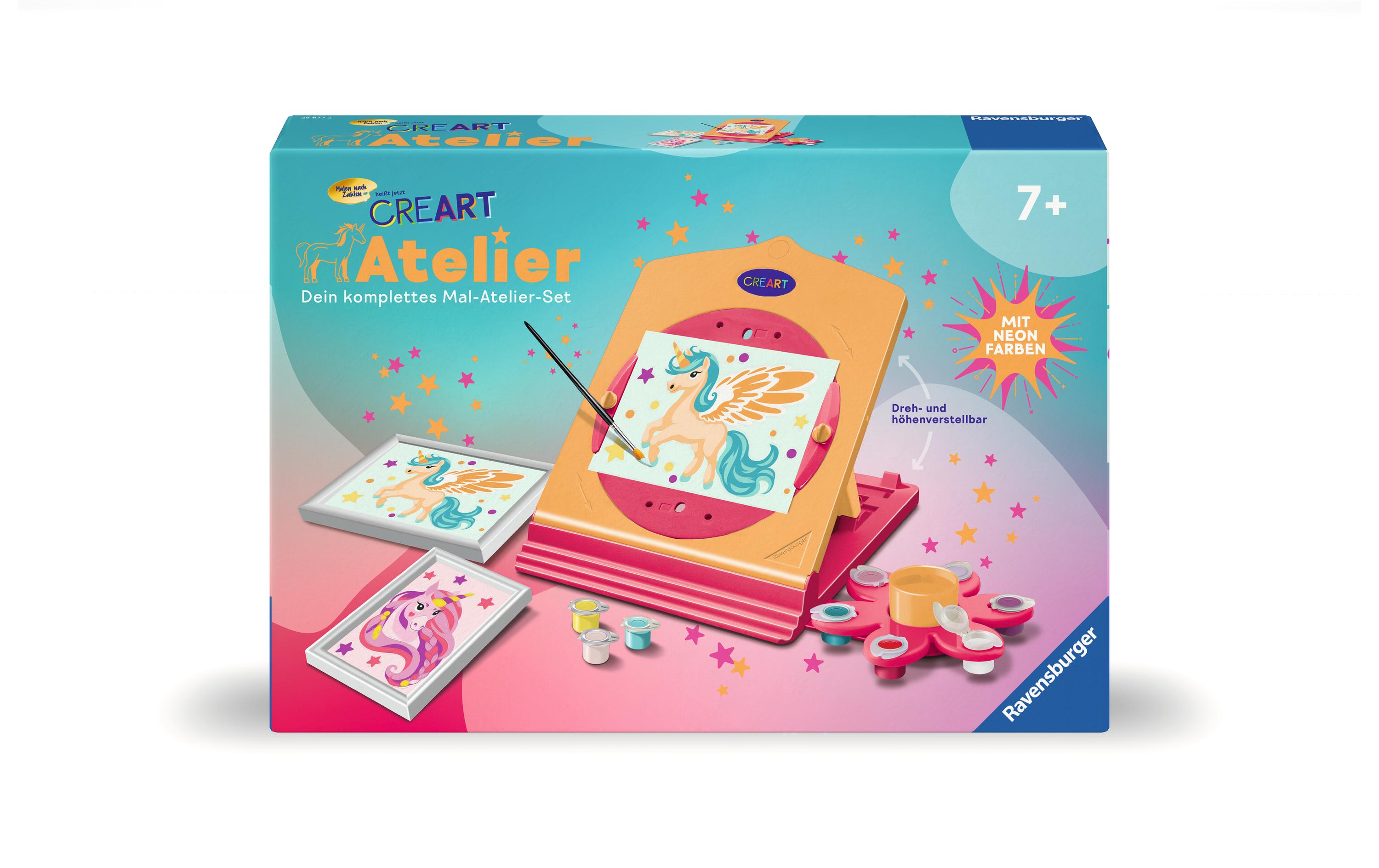 Ravensburger Malen nach Zahlen CreArt – Neon Atelier Einhorn Ravensburger Malen nach Zahlen CreArt – Neon Atelier Einhorn