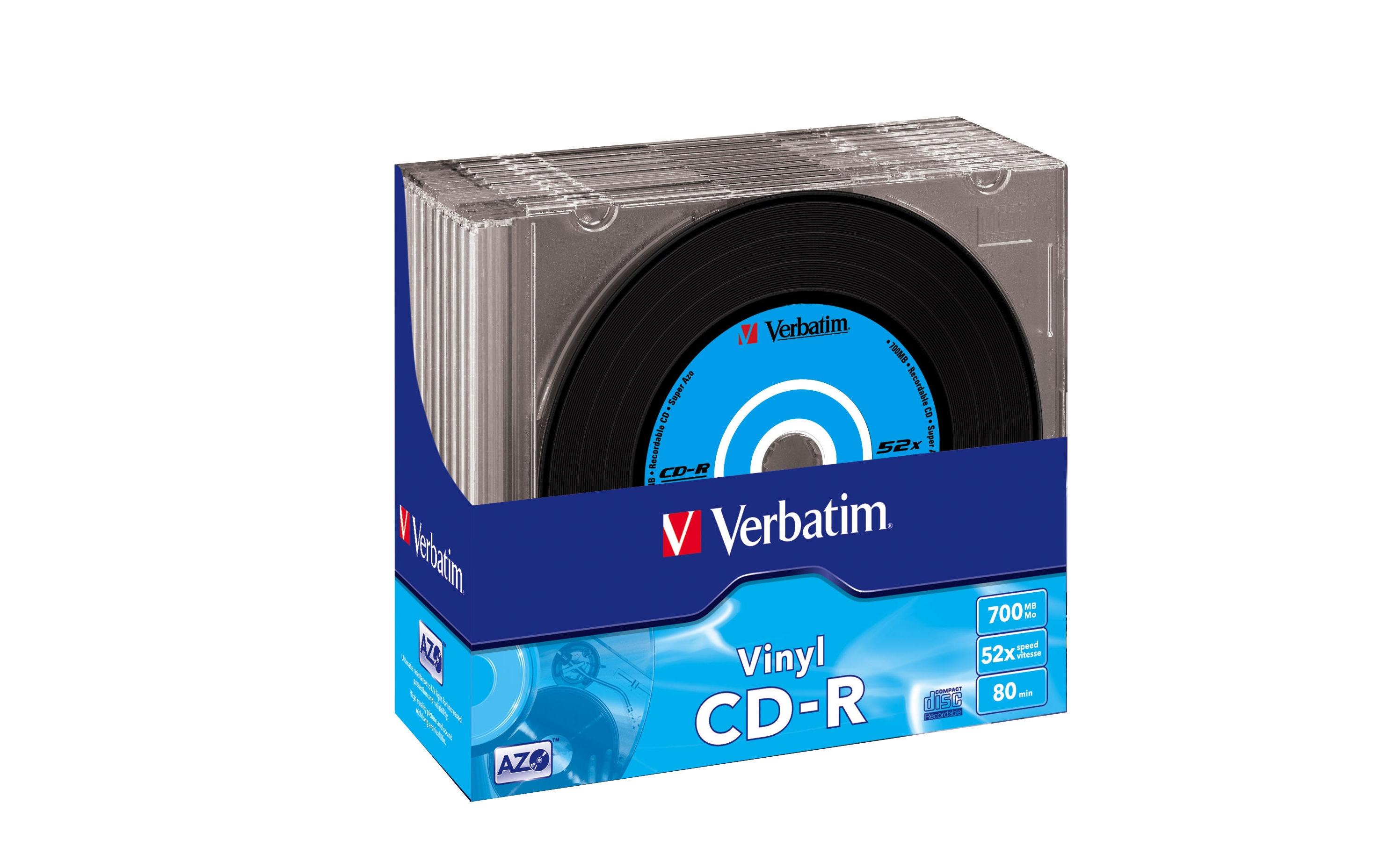Verbatim CD-R 0.7 GB, Slimcase (10 Stück) Verbatim CD-R 0.7 GB, Slimcase (10 Stück)