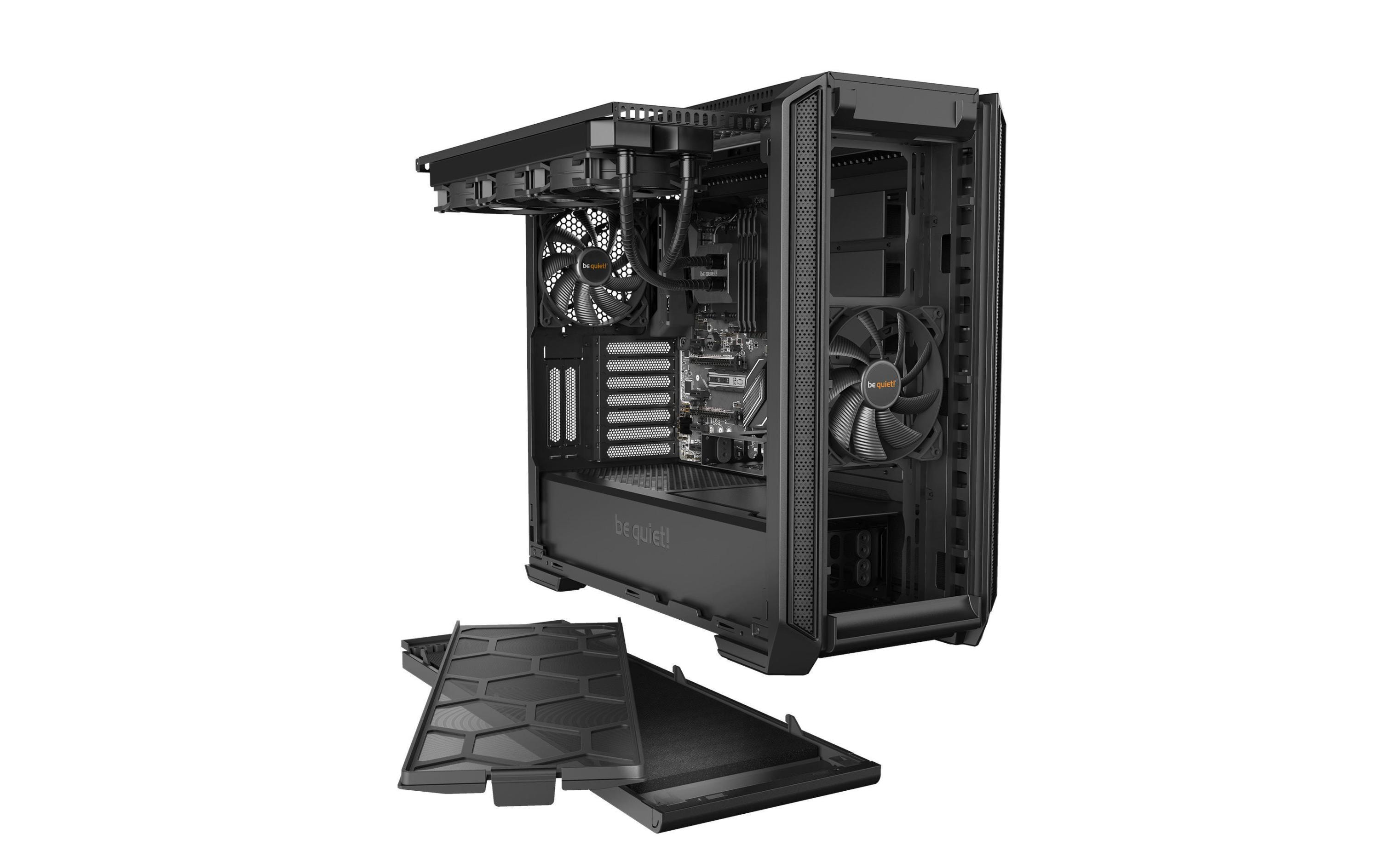 be quiet! PC-Gehäuse Silent Base 601 Schwarz Fenster be quiet! PC-Gehäuse Silent Base 601 Schwarz Fenster